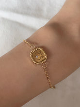 Bling Heart Pendant Bracelet